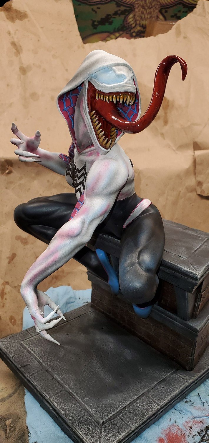 Gwenom Fanart STL FILE 3D PRINT