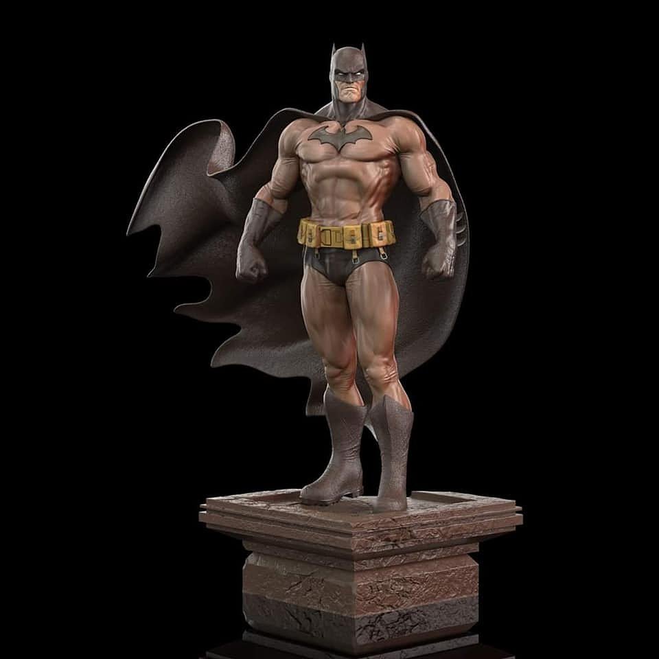 Batman Classic From DC STL FILE 3D PRINT