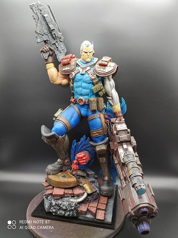 Cable V2 From X-Men STL FILE 3D PRINT