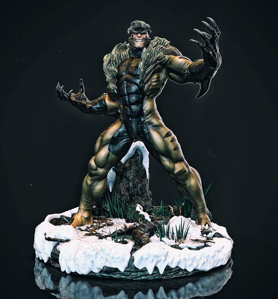 Sabretooth V2 From X-Men STL FILE 3D PRINT
