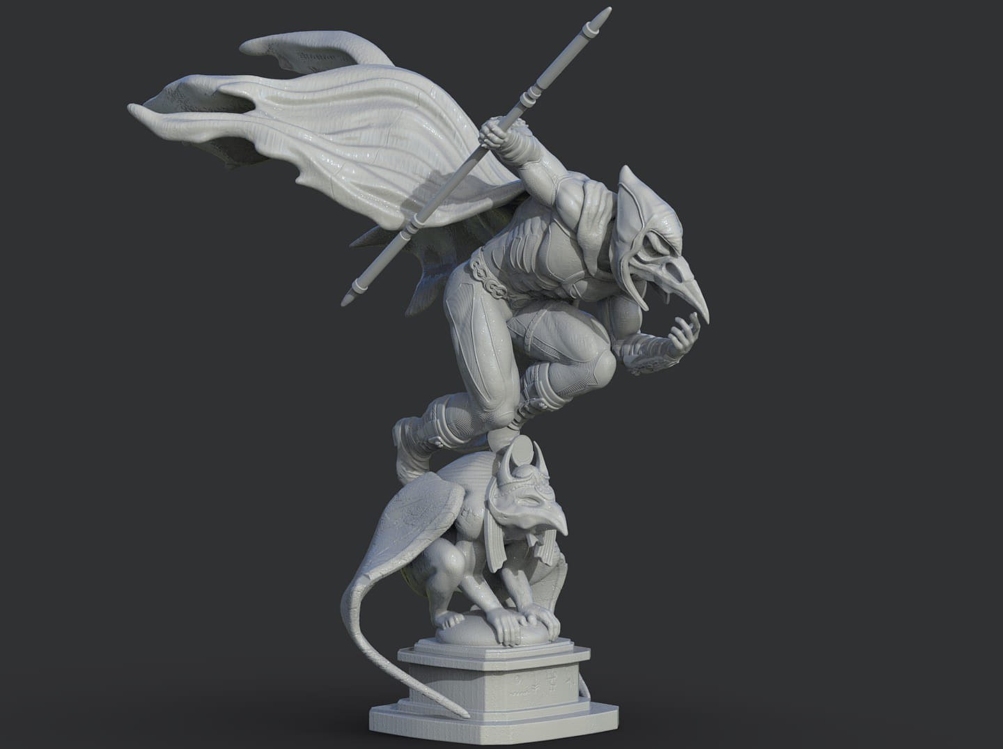 Moon Knight V2 From Marvel STL FILE 3D PRINT