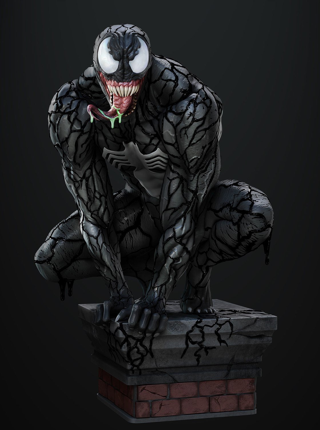 Venom V3 From Marvel STL FILE 3D PRINT