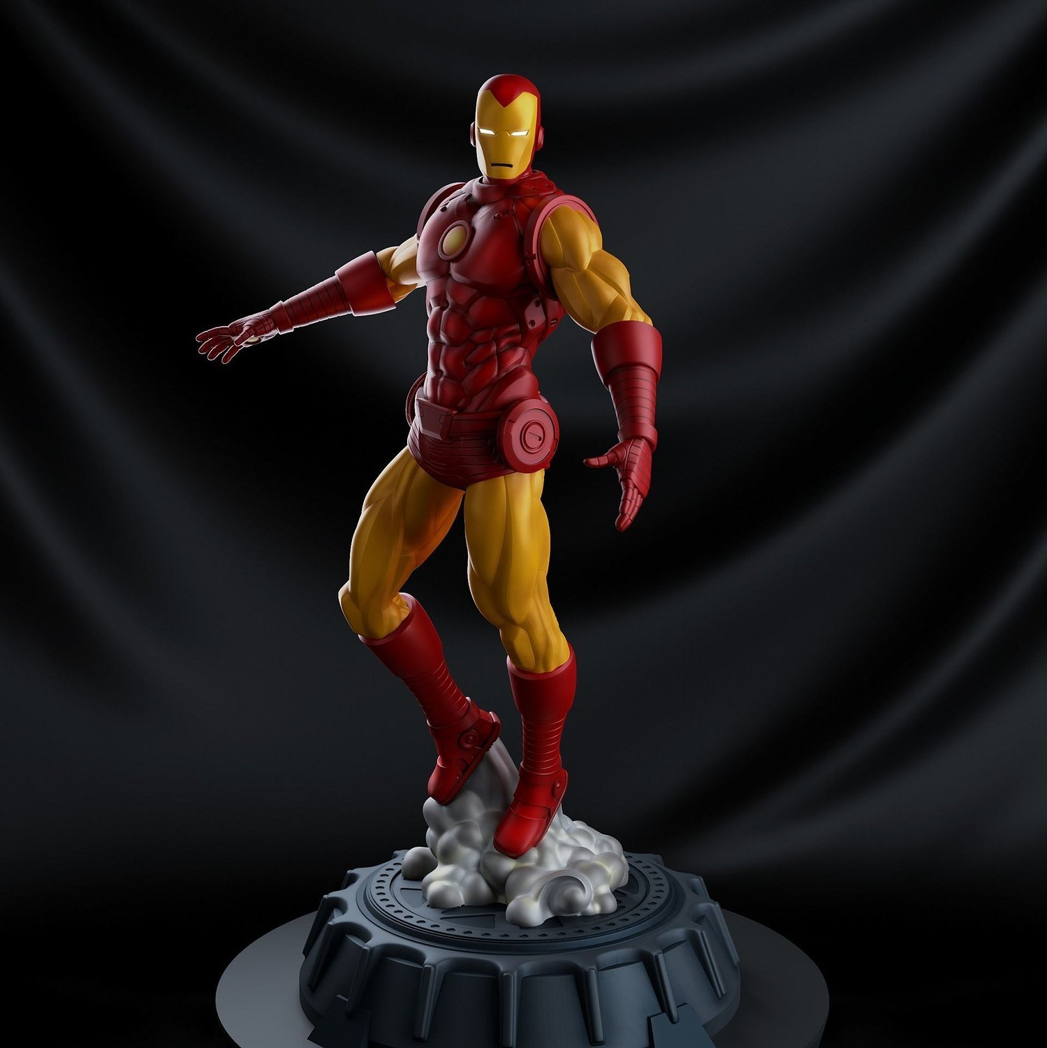 Iron Man Classic From Marvel STL FILE 3D PRINT