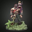 Bane Poison Ivy and Harley Quinn Diorama STL FILE 3D PRINT