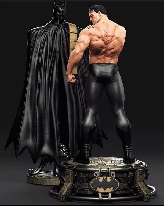 Batman Traje From DC STL FILE 3D PRINT
