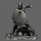 Captain American Classic from Marvel STL FILE 3D PRINT