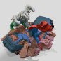 Superman Vs Doomsday Diorama STL FILE 3D PRINT