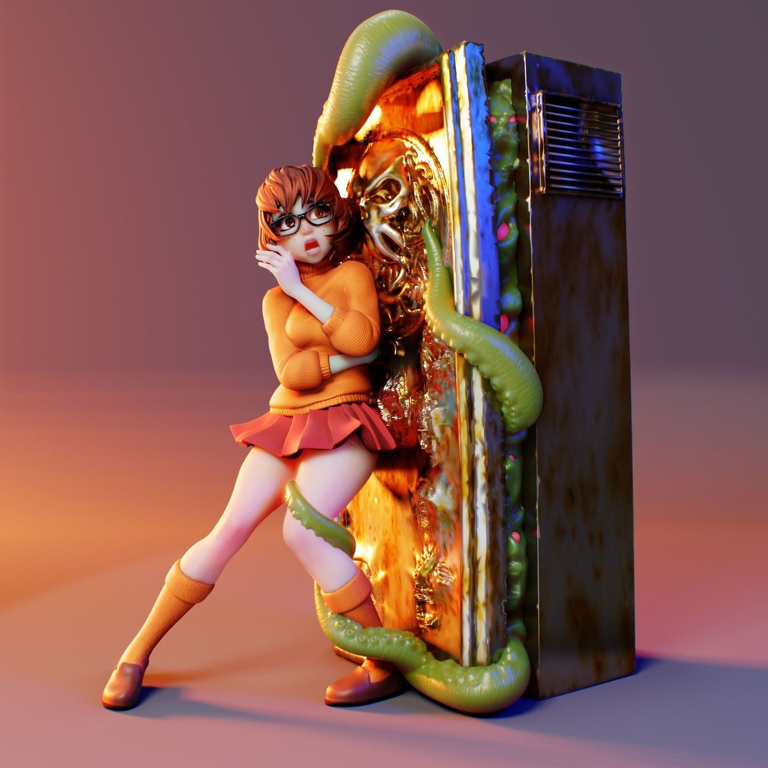 Velma Call of Cthulhu Fanart STL FILE 3D PRINT