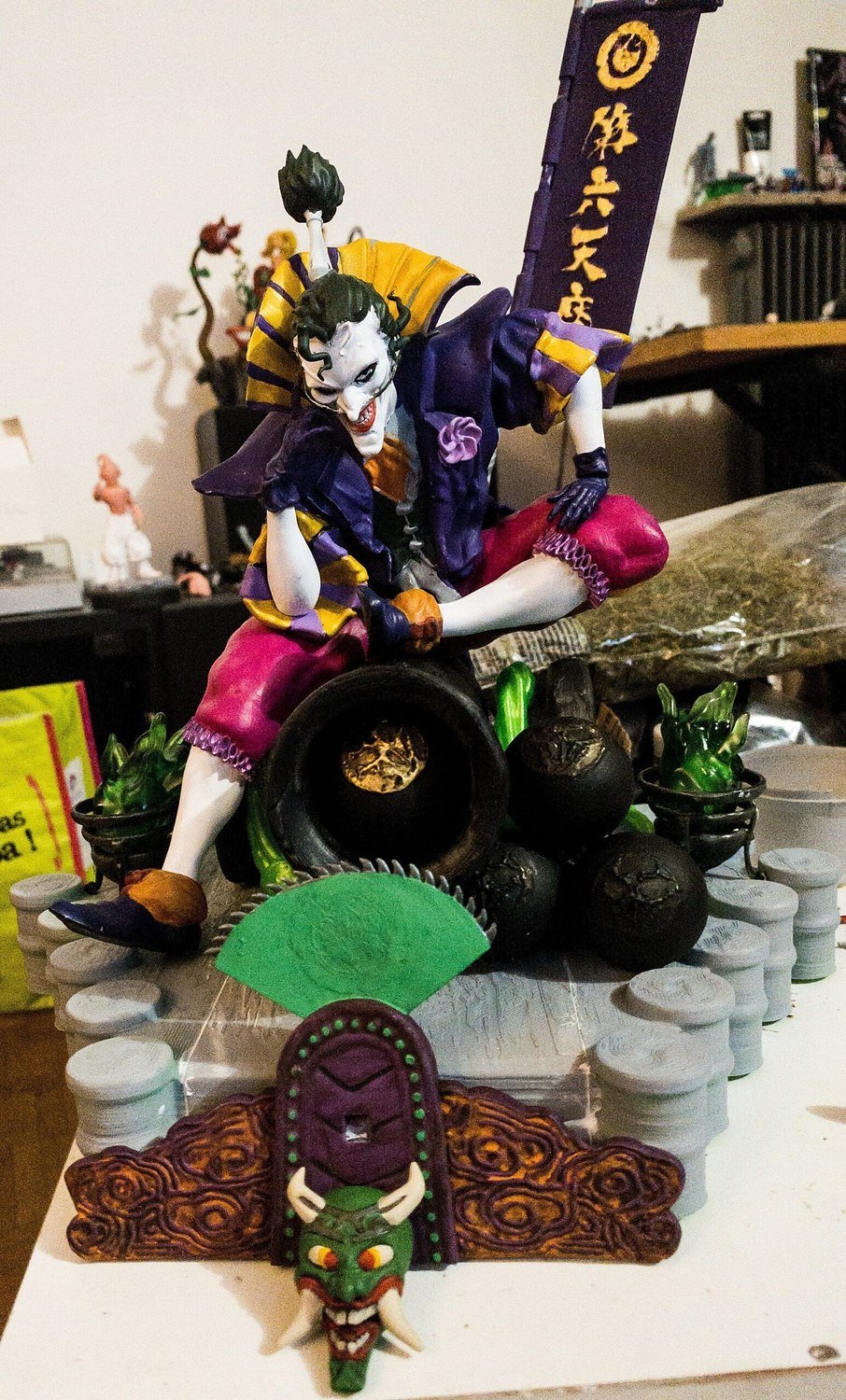 Joker Ninja Version STL FILE 3D PRINT