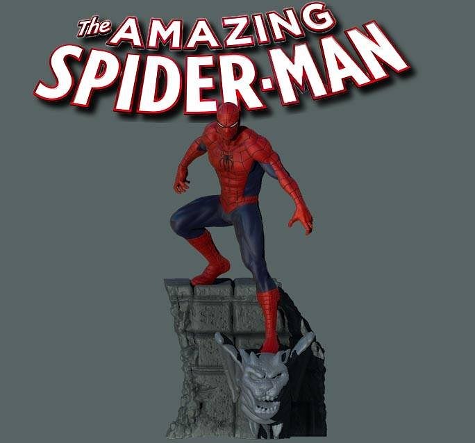 Spiderman Classic V4 From Marvel STL FILE 3D PRINT