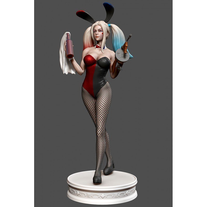 Harley Quinn V4 From DC STL FILE 3D PRINT