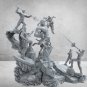 Justice League Vs Darkseid Diorama STL FILE 3D PRINT
