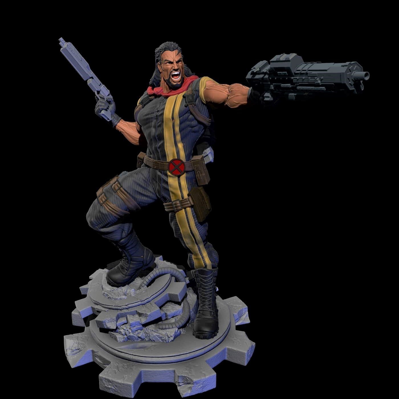 Bishop From X-Men STL FILE 3D PRINT