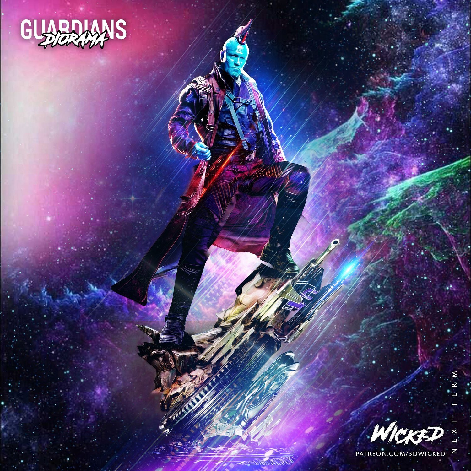 Yondu V2 from Guardian of the galaxy STL FILE 3D PRINT