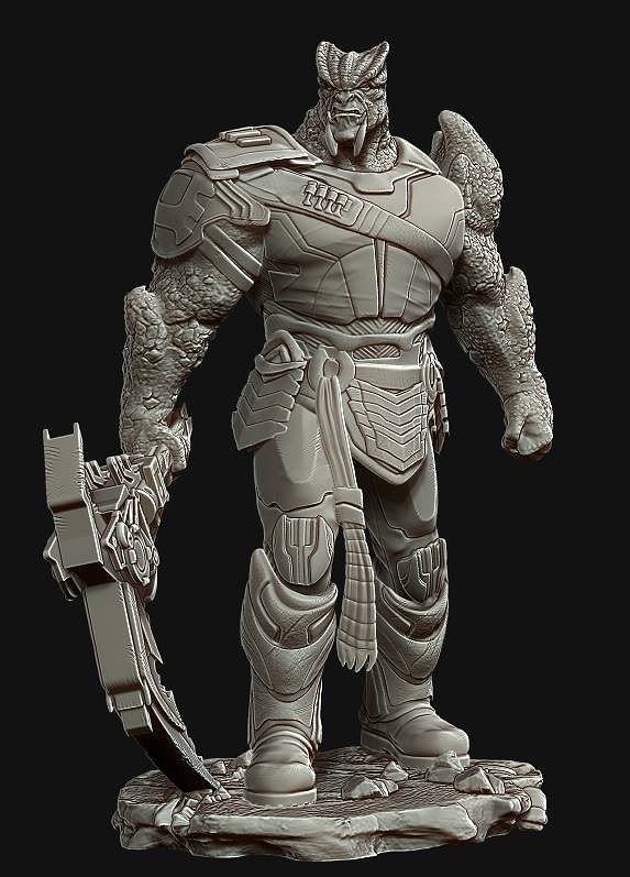 Black Dwarf From Marvel STL FILE 3D PRINT