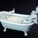 Catwoman in the bathtub from DC STL FILE 3D PRINT