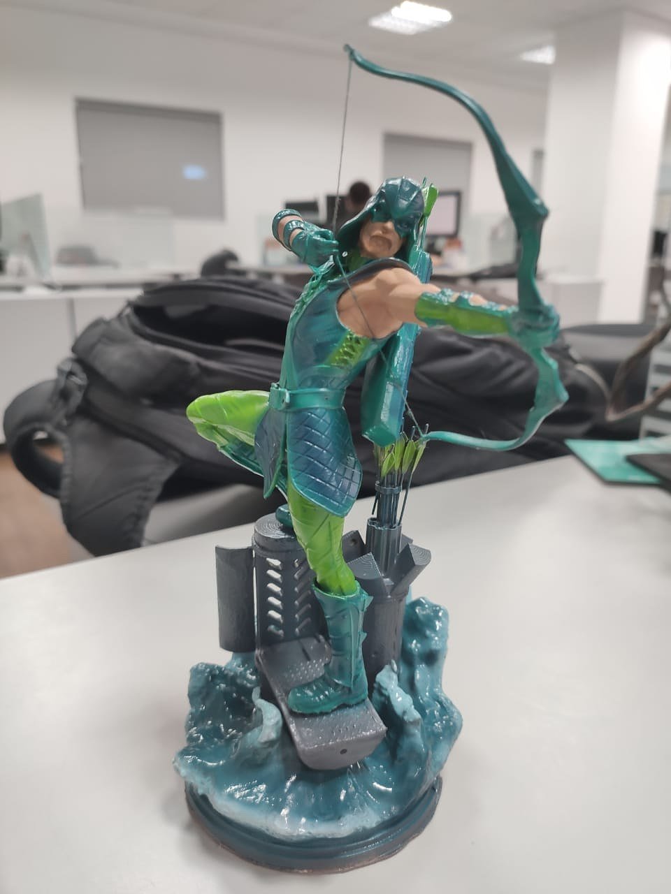 Green Arrow V2 from DC STL FILE 3D PRINT