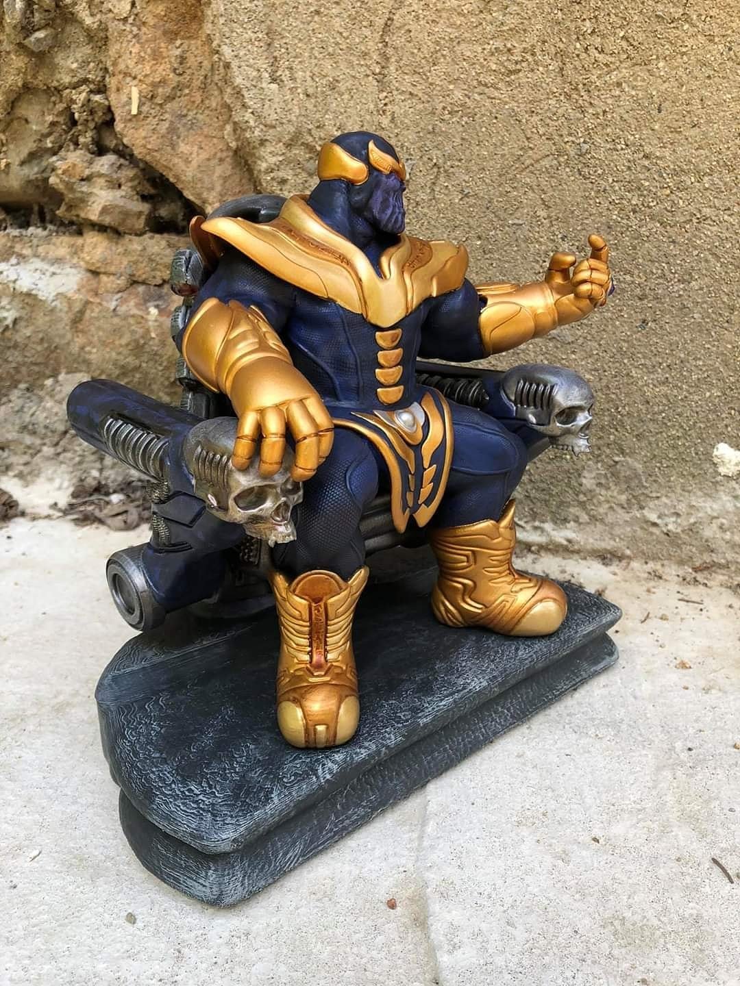 Thanos on Throne from Marvel STL FILE 3D PRINT