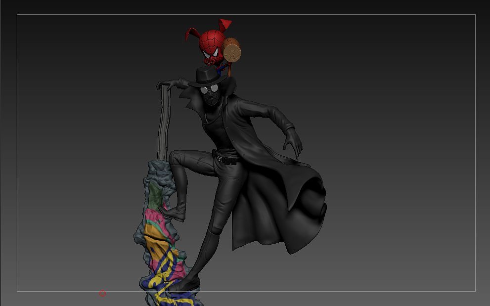 Noir & Spiderman from Marvel STL FILE 3D PRINT