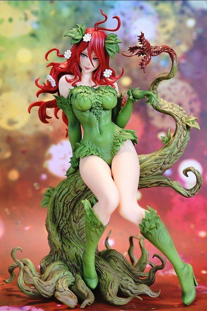 Poison Ivy with Tree from DC STL FILE 3D PRINT