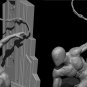 Spiderman Hanging on Clock from Marvel STL FILE 3D PRINT