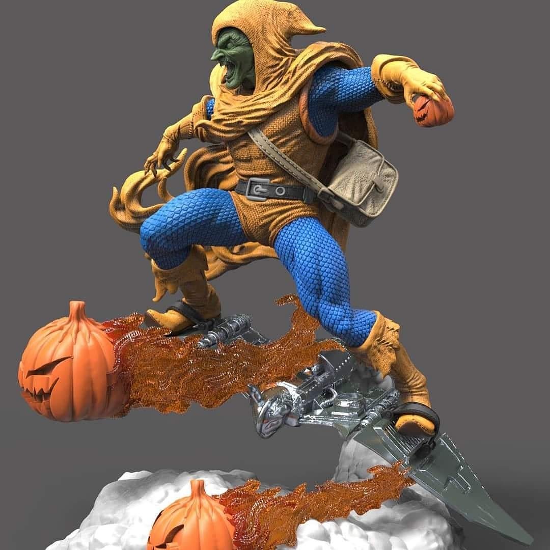 Hobgoblin V2 from Marvel STL FILE 3D PRINT