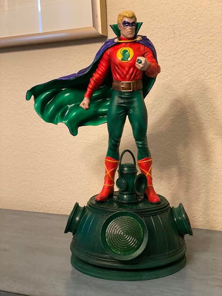 Alan Scott Green Lantern from DC STL FILE 3D PRINT