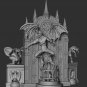 Batman On Throne from DC STL FILE 3D PRINT