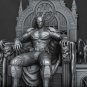 Batman On Throne from DC STL FILE 3D PRINT