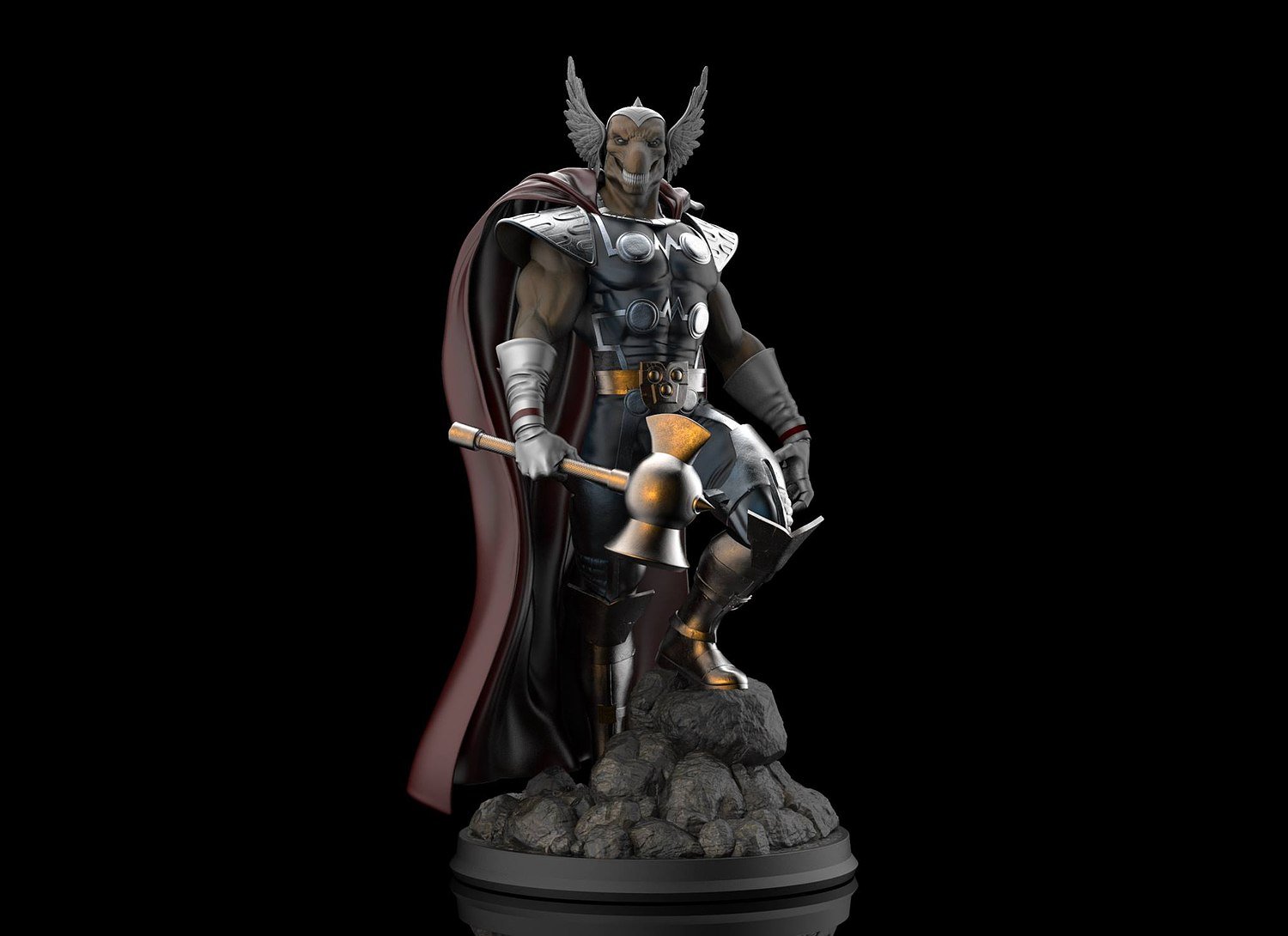 Beta Ray Bill from Marvel STL FILE 3D PRINT