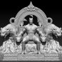 Black Panther on Throne from Marvel STL FILE 3D PRINT