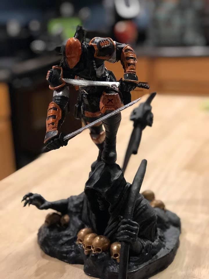Deathstroke from DC STL FILE 3D PRINT