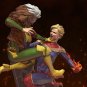 Captain Marvel and Rogue Fanart STL FILE 3D PRINT