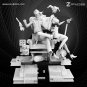 Joker and Harley on Throne from DC STL FILE 3D PRINT