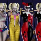 Harley Quinn Various Outfit from DC STL FILE 3D PRINT