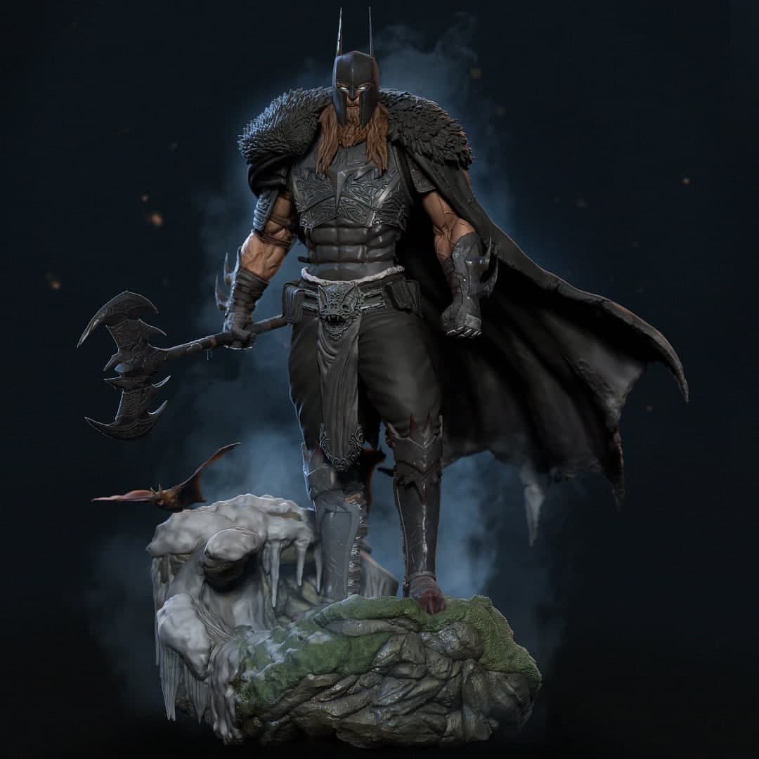 Dark Batman STL FILE 3D PRINT