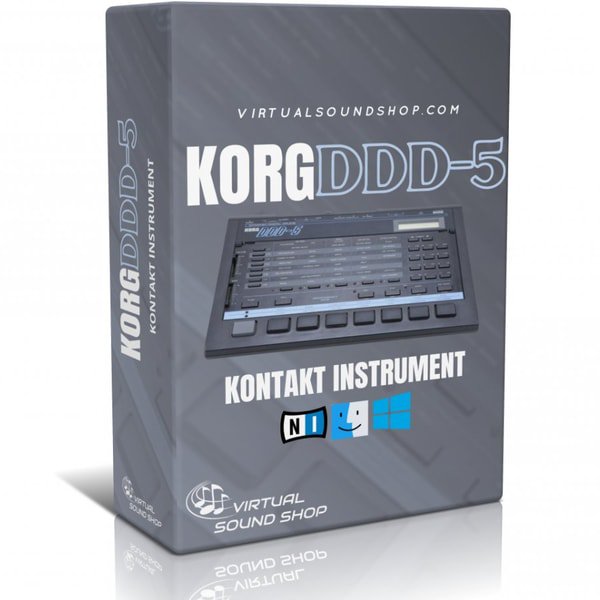 Korg DDD-5 Kontakt Library - Virtual Instrument NKI Software