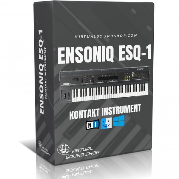Ensoniq ESQ-1 Kontakt Library - Virtual Instrument NKI Software