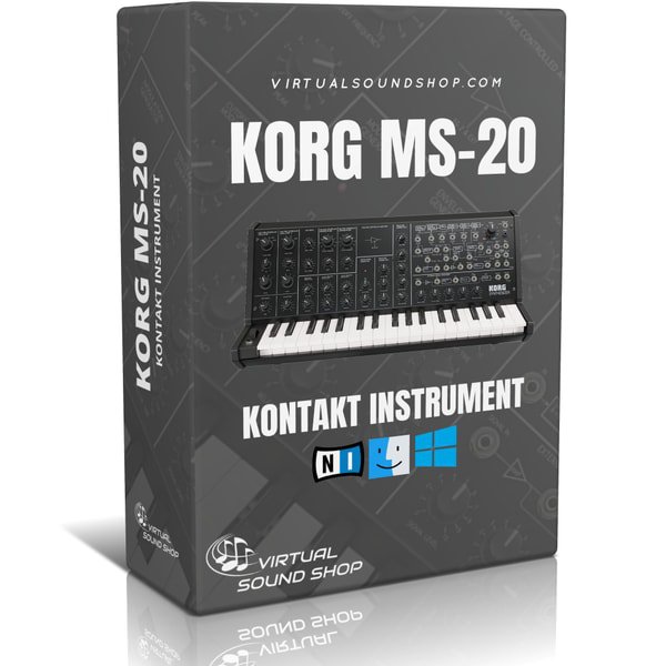 Korg MS-20 Kontakt Library - Virtual Instrument NKI Software