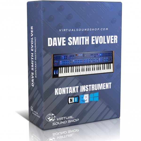 Dave Smith Evolver Kontakt Library - Virtual Instrument NKI Software