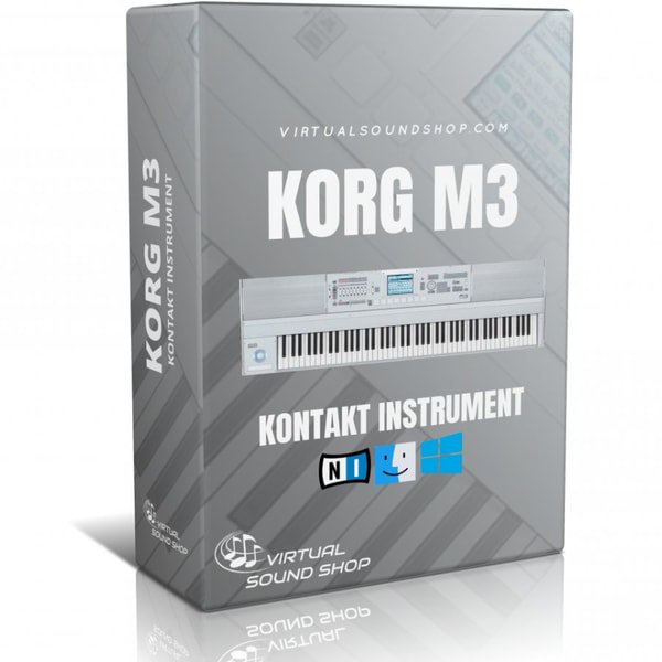 Korg M3 Kontakt Library - Virtual Instrument NKI Software
