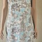 Calvin Klein Women&acirc;��s Sz 6 Embroidered Cap Sleeve V Neck Floral Gown MSRP $125