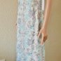 Calvin Klein Women&acirc;��s Sz 6 Embroidered Cap Sleeve V Neck Floral Gown MSRP $125