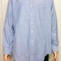 Brooks Brothers Original Mens Solid Blue Oxford Polo Dress Shirt Sz 16-34