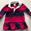 RALPH LAUREN Girls Multicolored Long Sleeve Ruffle Polo Shirt Dress Size 6M RALPH LAUREN Girls Multicolored Long Sleeve Ruffle Polo Shirt Dress Size 6M