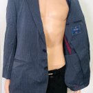Brooks Brothers 1818 Regent Mens Blue Stripe 2 Button Blazer Jacket Sz 43R Brooks Brothers 1818 Regent Mens Blue Stripe 2 Button Blazer Jacket Sz 43R