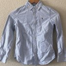 Ralph Lauren Girls Oxford Blue Button Down Long Sleeve size 10 Ralph Lauren Girls Oxford Blue Button Down Long Sleeve size 10