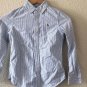 Ralph Lauren Girls Oxford Blue Button Down Long Sleeve size 10