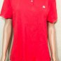 Brooks Brothers Womens Polo Shirt XL Short Sleeve Red 100% Cotton