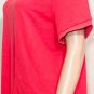 Brooks Brothers Womens Polo Shirt XL Short Sleeve Red 100% Cotton